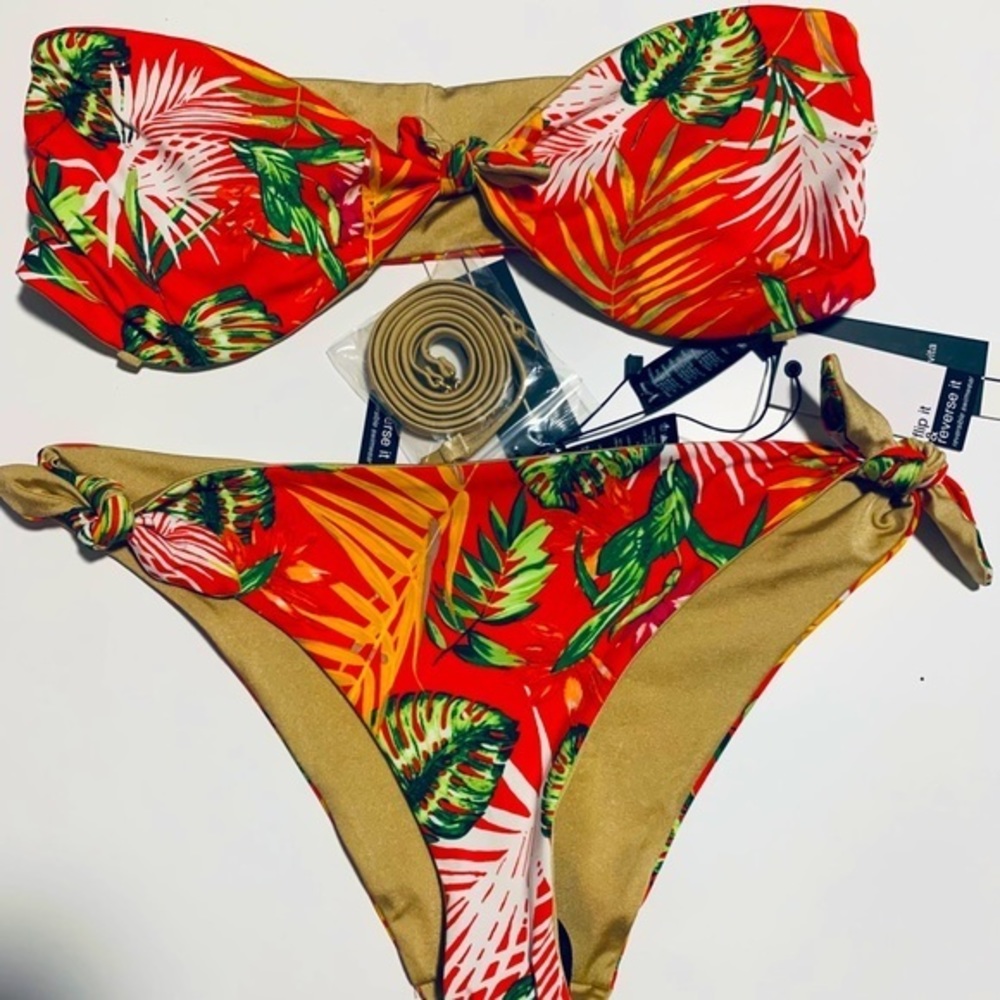Dolce Vita  bikini set reversible swimsuit…